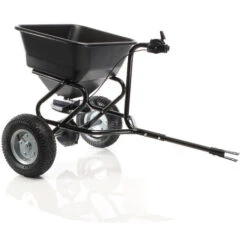 Épandeur à Traîner Pour Tondeuses Autoportées 30Kg TC2029 Avec Roues Engrais Déneigement Épandage