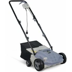 VOLTR - Scarificateur électrique Gazon 1500W - Outil 2en1 Aérateur Et Démousseur Pelouse. 2 Rouleaux : Couteaux Et Griffe. Collecteur 30L. Entretien Herbe