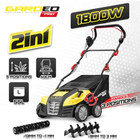 Scarificateur Emousseur Electrique 1800W - 40cm – Image 2