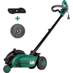 Coupe Bordure électrique Filaire 1200W Ø 19cm, Roues, Confortable, 4700trs/min, Profondeur De Travail 25-38mm, Entretien Simple, Coupe-bordure électrique De BRAST