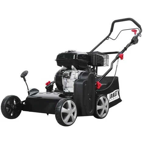 Scarificateur Thermique 208cc 42cm Briggs Stratton 50l 2en1 Rouleau Verticoupe Et Ventilation B&S De BRAST – Image 5