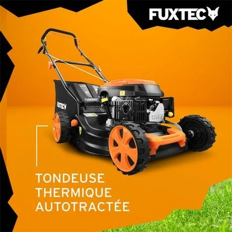 Tondeuse Thermique Autotractée 46cm 146cm3 - FUXTEC FX-RM4646 - 3,5 CV 50L – Image 2