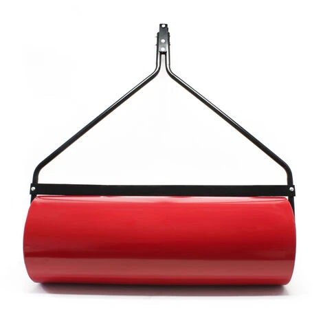 Rouleau Gazon à Pousser 35x100cm Pour Tracteur à Pelouse Remplissable Râcleur Saletés Rouleau Jardin – Image 2