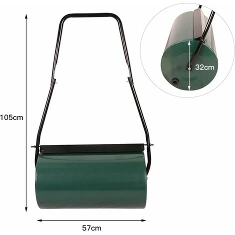 Rouleau à Gazon Vert Jardin Haute Résistance - Volume 48 L – Image 4