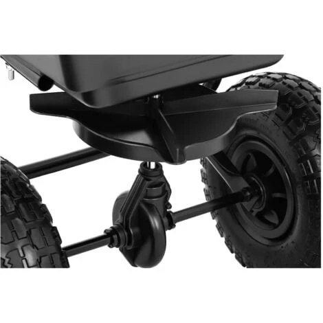 Épandeur Rotatif À Pousser Pour Semences Engrais Sel Sable Contrôle Du Débit 14L – Image 2