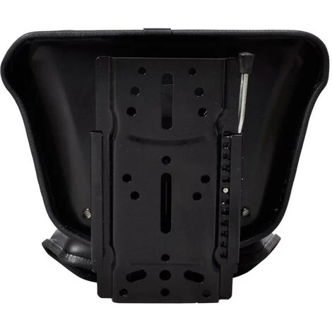 Hommoo Siege De Tracteur Avec Dossier Noir HDV07663 – Image 4