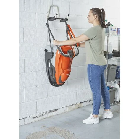 FLYMO Tondeuse électrique Sur Coussin D’air EasiGlide 360 Collect - 1800W / Largeur De Coupe 36cm / 4 Hauteurs De Coupe / Bac Collecteur 26L / Guidon Repliable (970483562) – Image 5