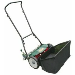 Webb - Tondeuse à Gazon Manuel Hélicoïdale Cylindrique 46 Cm Rouleau Arrière Métal 22L - WEBBH46