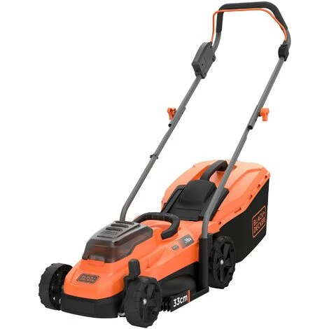 Black & Decker Tondeuse 33cm - Sans Fil LITHIUM 18V - Sans Batterie BLACK+DECKER BCMW3318N-XJ