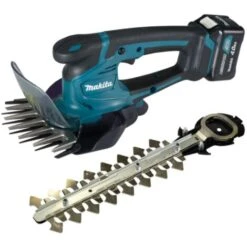 Makita Cisailles Gazon / Arbustes Sans Fil 10,8 V UM600DSMEX / 2 Accumulateurs 4,0 Ah