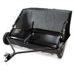 Balai Ramasseur Balayeuse Pour Tondeuse Autoportée Largeur 105cm Et Roues En Caoutchouc 266x60,3mm