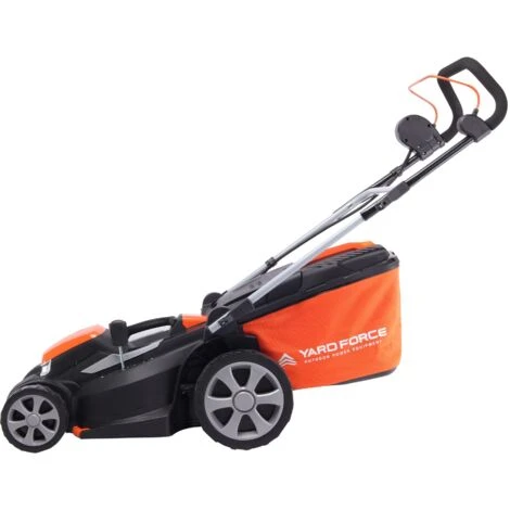 Yard Force Tondeuse à Gazon Rotative Sans Fil 37cm, Avec 2 Batteries Lithium-Ion 20V 2.5Ah Et Chargeur Rapide LM C37 – Image 3