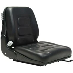 Topdeal Siège De Tracteur Avec Suspension Et Dossier Réglable