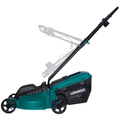 Set Tondeuse à Gazon 1300W Largeur De Coupe 32cm – Débroussailleuse 300W Diamètre De Coupe Ø230mm – Image 4