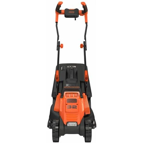 Black & Decker Tondeuse électrique 1200W BLACK+DECKER Largeur Coupe 32cm BEMW451BH-QS Surfaces Jusqu'à 300m² – Image 2