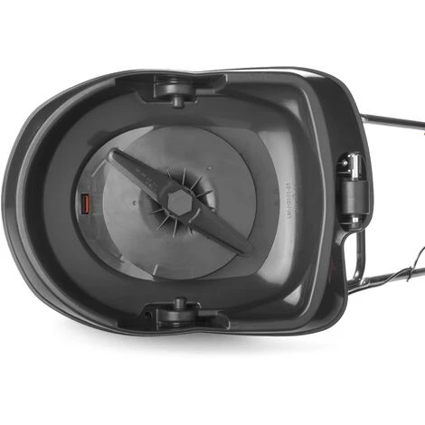 FLYMO Tondeuse électrique Sur Coussin D’air Turbo Lite 250 - 1400W / Largeur De Coupe 25cm / 4 Hauteurs De Coupe / Technologie Coussin D’air / Guidon Repliable (967909462) – Image 2