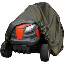 Housse De Tondeuse Autoportée, Imperméable, Robuste, Durable, Résistante Aux UV Et à L'eau Pour Tracteur De Jardin Autoporté à L'intérieur Et à L'extérieur (Color : Green, Size : 170x61x117cm)