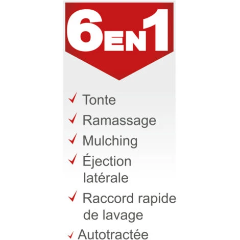 Tondeuse Thermique SCHEPPACH 7 Cv - Coupe De 53 Cm - MS225-53 – Image 4