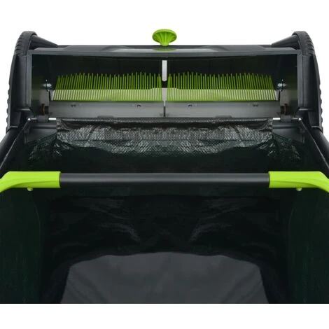 Tondeuse à Gazon Manuelle Balayeuse Largeur De Coupe De 55cm Sac De Ramassage De 103 L – Image 4