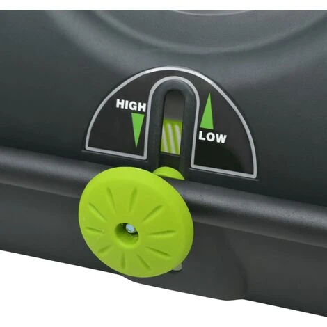 Tondeuse à Gazon Manuelle Balayeuse Largeur De Coupe De 55cm Sac De Ramassage De 103 L – Image 5