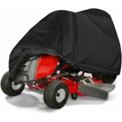 RHAFAYRE Housse De Protection Housse De Rangement Pour Pelouse Tracteur, Etanche Anti-Poussière Housse Pour Tondeuse Auto-portée Extérieure Housse De Tracteur De Pelouse-182 111 116cm