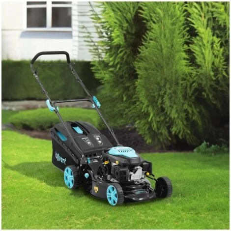 Tondeuse À Gazon Thermique Largeur / Hauteur Coupe 45,7 Cm / 25-75 Mm 2,6 KW – Image 4