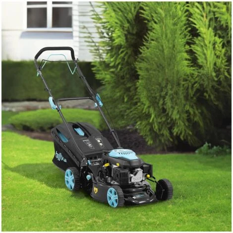 Tondeuse À Gazon Thermique Autotractée Largeur Coupe 45,7 Cm 2,6 KW 7 Hauteurs – Image 4