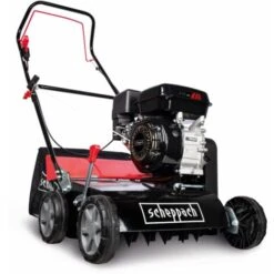 Scarificateur Thermique SCHEPPACH 4200 W 40 Cm Essence 4 T - Avec Bac De Ramassage 45 L - SC40P