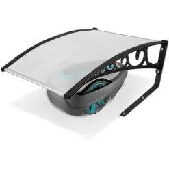 Froadp 103x81x45cm Toit De Tondeuses à Gazon Robot, Garage Pour Auto Mower, Protection Contre La Pluie E UV Couverture De Tondeuse, Carport Abris Robotique Pour Jardin Extérieur