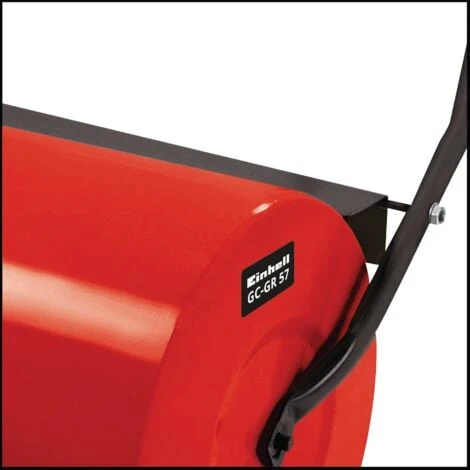 Einhell Rouleau à Gazon GC-GR 57 (Epaisseur Du Métal 1,5 Mm, Largeur Rouleau 57 Cm, Diamètre Du Rouleau 32 Cm, Raclette De Nettoyage) – Image 3