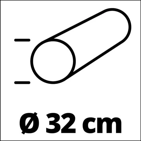 Einhell Rouleau à Gazon GC-GR 57 (Epaisseur Du Métal 1,5 Mm, Largeur Rouleau 57 Cm, Diamètre Du Rouleau 32 Cm, Raclette De Nettoyage) – Image 5