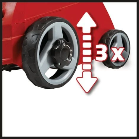 Einhell Scarificateur électrique GC-ES 1231/1 (1.2 kW, Jusqu’à 300 m², Roulement à Billes + 8 Doubles Lames) – Image 2