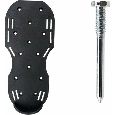 Paire De Chaussures Aératrices à Pointes Pour Gazon - 30 X 13 Cm - Sandales D'aération - Cloueuse - Aérateur De Gazon - Sangles Réglables Avec Boucles Métalliques – Image 5