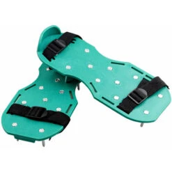 Aerateur Pelouse - 2X Chaussure A Clou Ragreage Avec Semelles Et Pointes De 25 Mm - Chaussure Gazon Réglables Pour Aerateur Gazon, Travaux De Revêtement De Sol Et Aérateur Pelouse