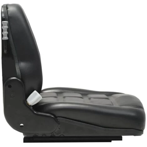 Siège De Tracteur Avec Suspension Et Dossier Réglable VidaXL – Image 3