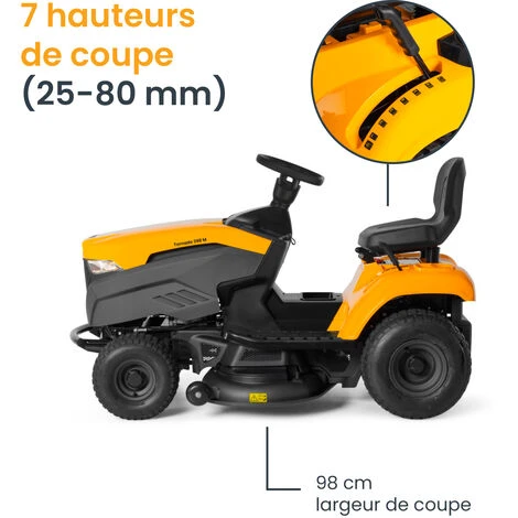 STIGA Tornado 398 M - Tracteur Tondeuse Thermique – Image 3