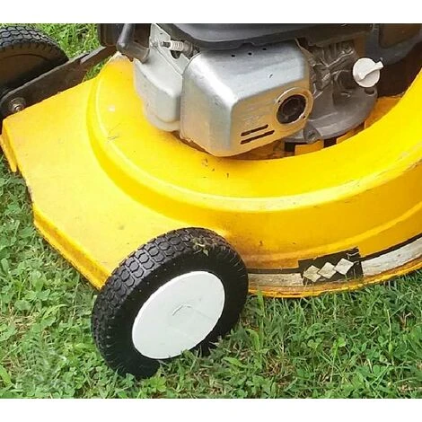 Roue De Tondeuse à Gazon Universelle Ø 180mm Avec Bagues Largeur De Bande 45mm Générique Parc Entretien Rechange Chariot Barbecue Autoportée – Image 2
