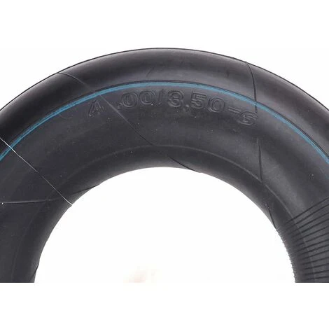 Lot De 2 Chambre à Air 4,00/3,50-6 350/400-6 3.50-6 4.00-6 4.10-6 Avec Tige De Valve Coudée TR87 Remplacement Pour Camions à Main Tondeuses à Gazon Remorques De Jardin Brouettes – Image 5