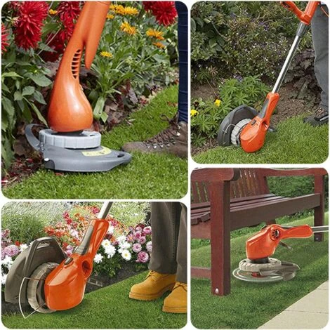 Lot De 4 Bobines De Coupe-bordures Fly021 Pour Coupe-bordures Sans Fil Flymo – Image 3