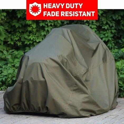 Housse De Tondeuse à Gazon Autoportees, Tissu Oxford Imperméable Anti-UV Anti-poussière, Housse De Tracteur De Pelouse Pour Jardin Extérieur - 183x112x109CM – Image 4