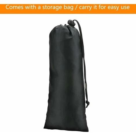 Housse De Protection Pour Tondeuse Housse De Tondeuse à Gazon, étanche, Anti-poussière, Anti-UV, 190T Avec Cordon De Serrage Et Sac De Rangement Pour Extérieur/intérieur 188 X 99,1 X 63,5 Cm – Image 4