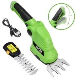 Sécateur électrique à Batterie USB Taille-haie 2 Lames