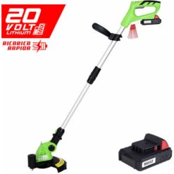 Batterie Lithium-ion 20V Débroussailleuse électrique Tondeuse à Gazon Taille-bordures