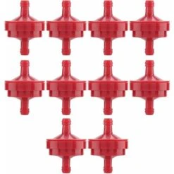 10pcs Filtre à Essence Filtre à Gaz Filtre Tondeuse à Gazon Pièces De Rechange Pour Briggs & Stratton 298090 298090 S 1/4,Dolaso