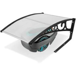 Garage Pour Robot Tondeuse 103 X 77 X 45.5 Cm Abri De Jardin Toit Protection Contre La Pluie, La Grêle Et Les Rayons UV NAIZY
